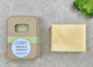 Cedar & Saffron Soap