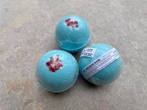 Candy Cane Bath Bomb