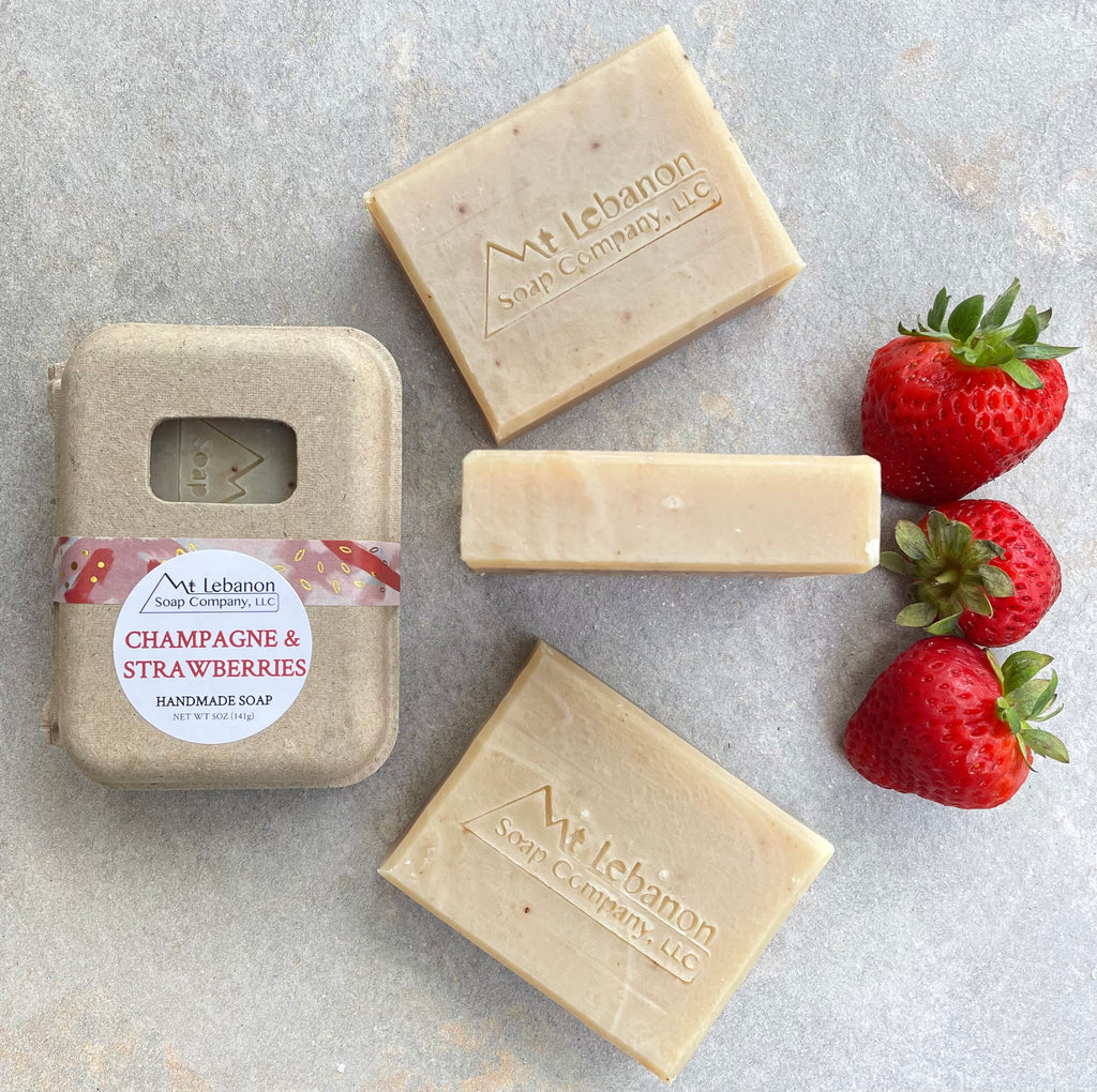 Champagne & Strawberries Soap