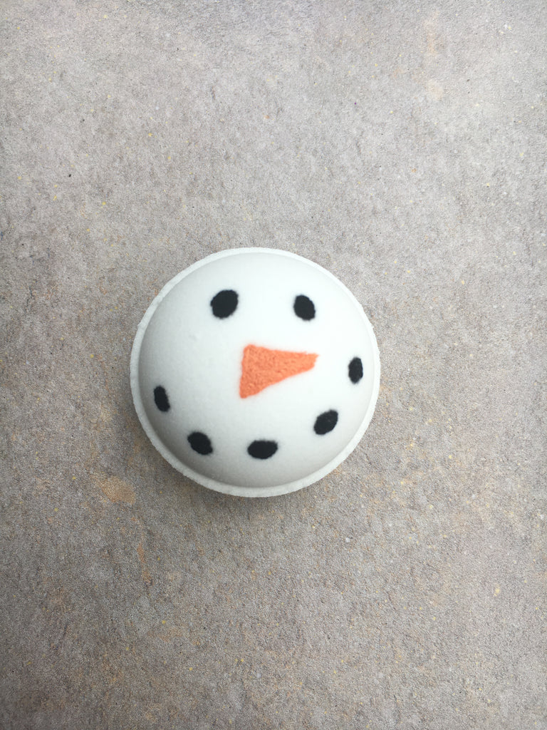 Lavender Snowman Bath Bomb