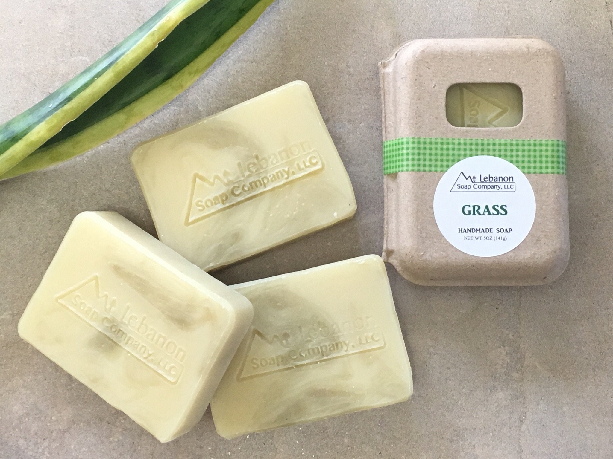 Grass Soap With French Green Clay