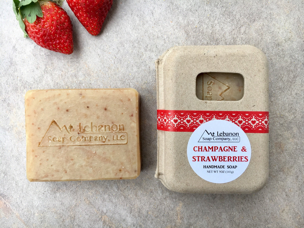 Champagne & Strawberries Soap